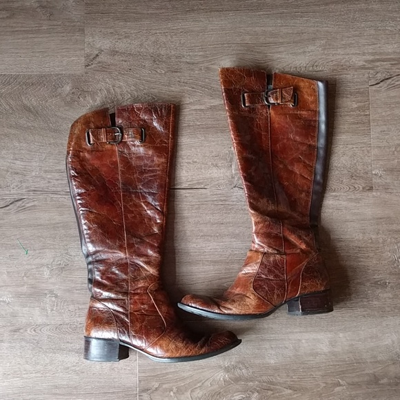 Born Shoes - Born Crown Knee High Leather Riding Boots